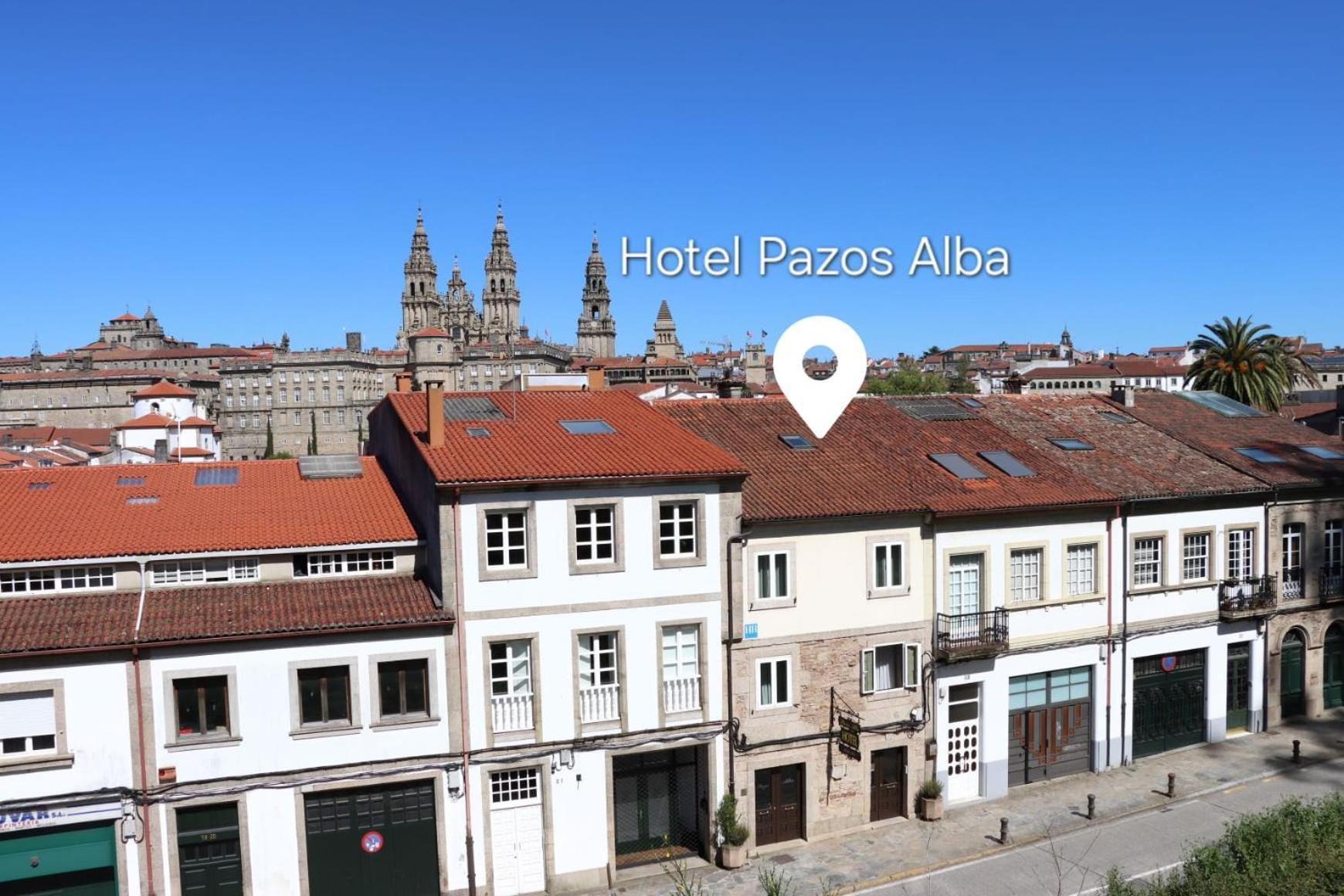 Hotel Pazos Alba Santiago de Compostela Exterior photo